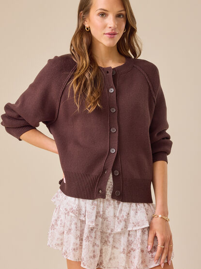 Milo Button Up Cardigan - TULLABEE