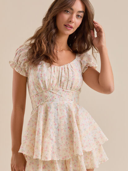 Haisley Double Layered Romper - TULLABEE