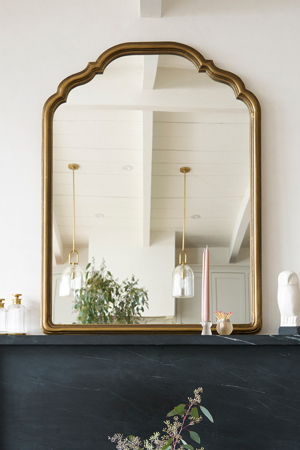 Colette Gilded Wood Mirror Detail 2 - Altar'd State