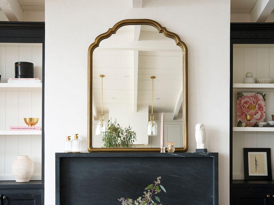 Colette Gilded Wood Mirror - TULLABEE - 