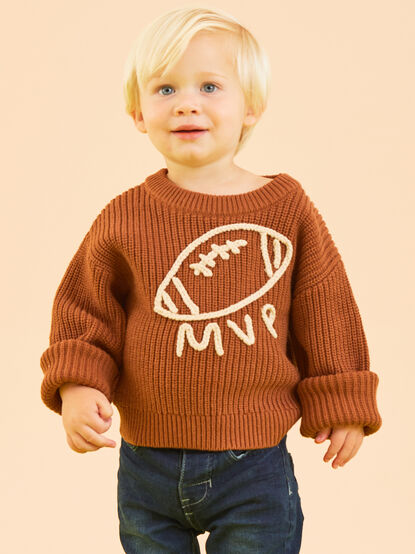 MVP Football Stitch Sweater - TULLABEE