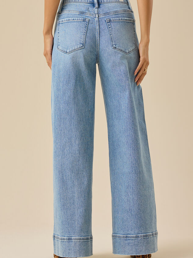 Chandler Wide Leg Jean Detail 5 - TULLABEE