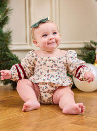 Ella Floral Velvet Bubble - TULLABEE