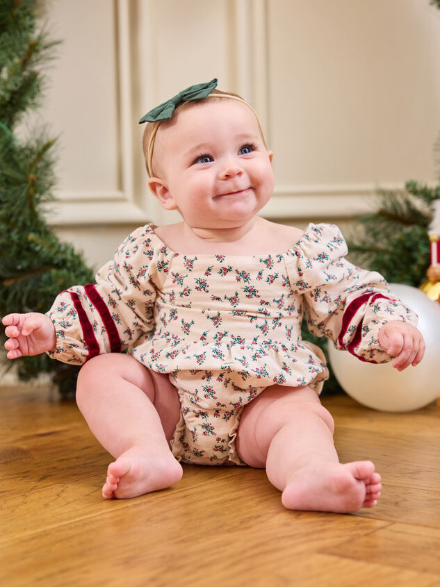 Ella Floral Velvet Bubble - TULLABEE