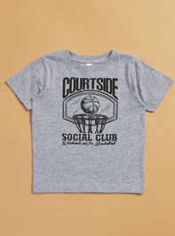 Courtside Social Graphic Tee Detail 2 - TULLABEE