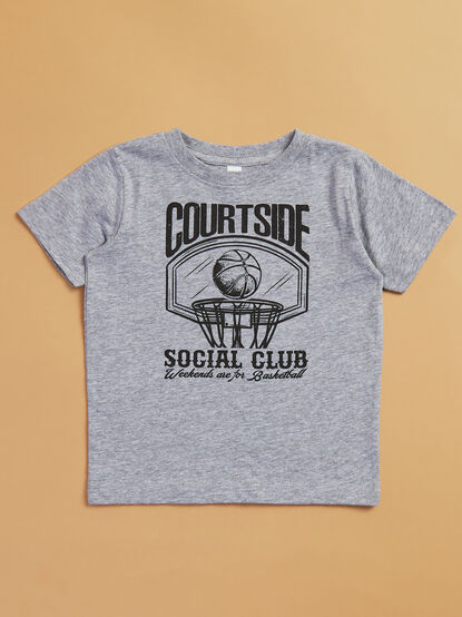 Courtside Social Graphic Tee - TULLABEE