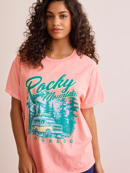 Rocky Mountains Graphic Tee - TULLABEE