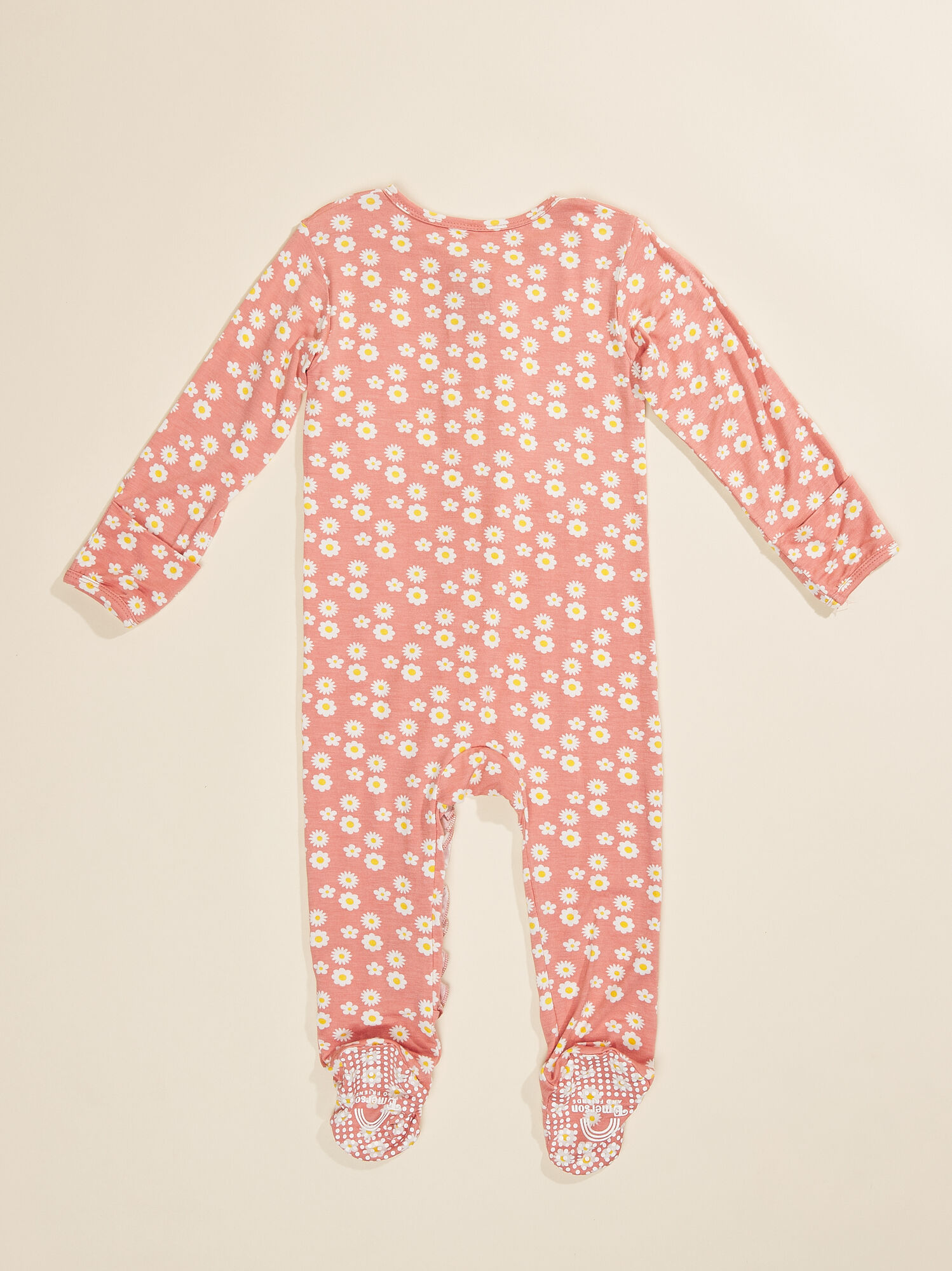 Ruffle sleeper baby best sale