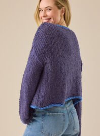 Stokely Knit Oversized Sweater Detail 4 - TULLABEE