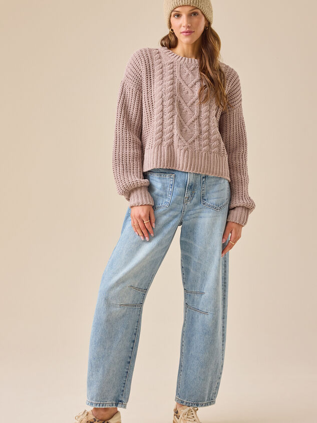 Colette Chenille Sweater Detail 3 - TULLABEE