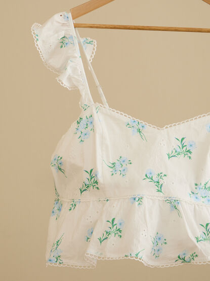 Maddy Floral Crop - TULLABEE