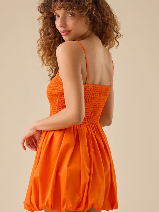 Clementine Mini Bubble Dress Detail 5 - TULLABEE