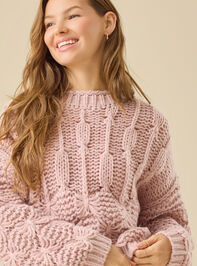Valentina Chunky Pattern Sweater - TULLABEE