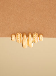 18K Gold Classic Hoop Set - TULLABEE