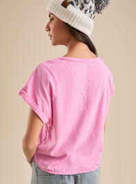 Michaela Boxy Tee Detail 5 - TULLABEE
