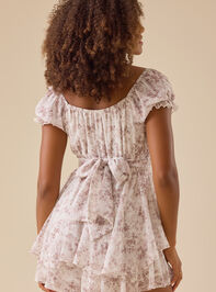 Cora Puff Sleeve Romper Detail 4 - TULLABEE