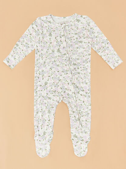 Shannon Floral Footie - TULLABEE