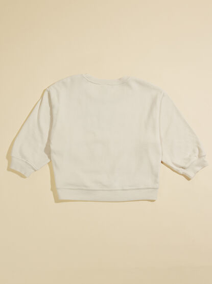 Checkered Mini Sweatshirt - TULLABEE