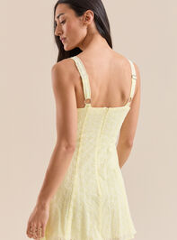 Brooklyn Eyelet Mini Dress Detail 4 - TULLABEE