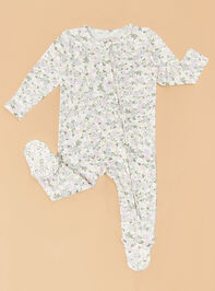 Shannon Floral Footie Detail 2 - TULLABEE