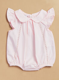 Abigail Peter Pan Collar Bubble by Mudpie - TULLABEE