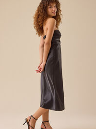 Georgina Bow Midi Dress Detail 4 - TULLABEE