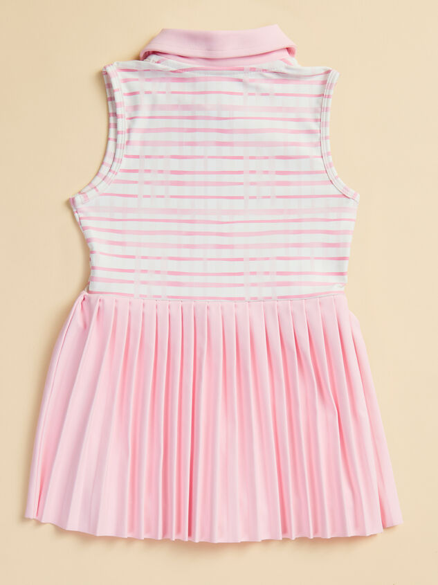 Eva Plaid Polo Dress Detail 4 - TULLABEE