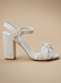 Corinne Bow Heel Detail 3 - TULLABEE