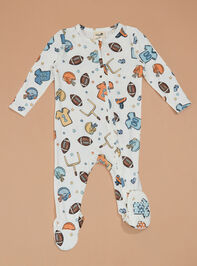 Little Allstar Footie Detail 2 - TULLABEE