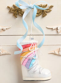 Rainbow Boot Ornament Detail 2 - TULLABEE