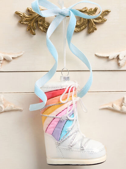 Rainbow Boot Ornament - TULLABEE