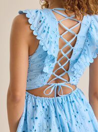 Opal Eyelet Romper Detail 6 - TULLABEE