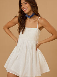 Raleigh Eyelet Mini Dress Detail 2 - TULLABEE