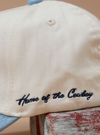 Denim USA Trucker Hat Detail 2 - TULLABEE