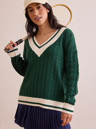 Campus Cable Sweater - TULLABEE