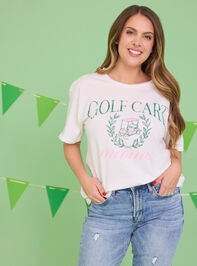 Golf Cart Mama Graphic Tee - TULLABEE