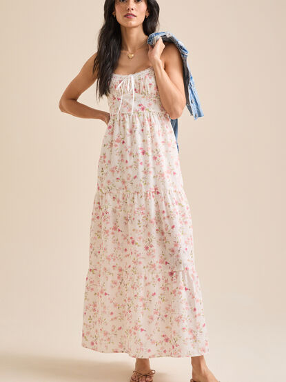 Aurora Floral Maxi Dress - TULLABEE