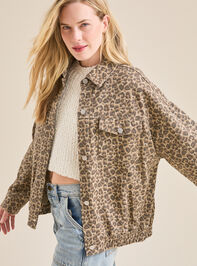 Riley Animal Print Jacket - TULLABEE