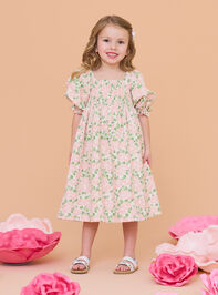 Tilly Floral Smocked Mini Dress - TULLABEE