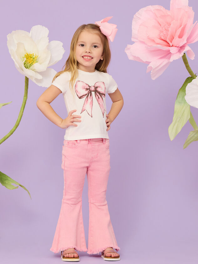Macy Toddler Denim Flares - TULLABEE