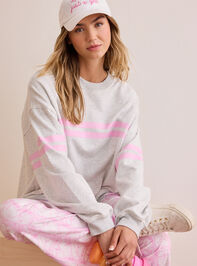 Perfect Storm Striped Sweatshirt - TULLABEE