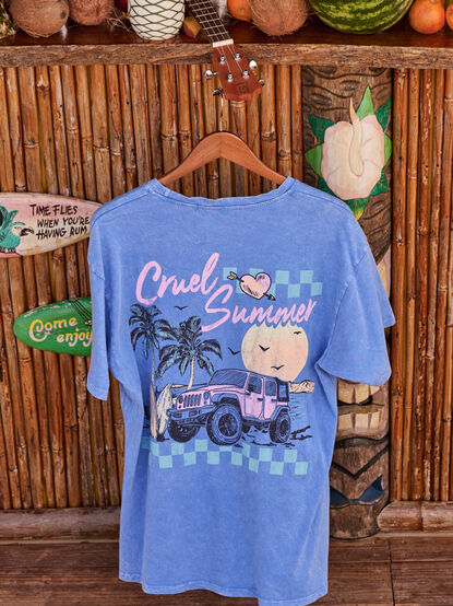 Cruel Summer Oversized Tee - TULLABEE