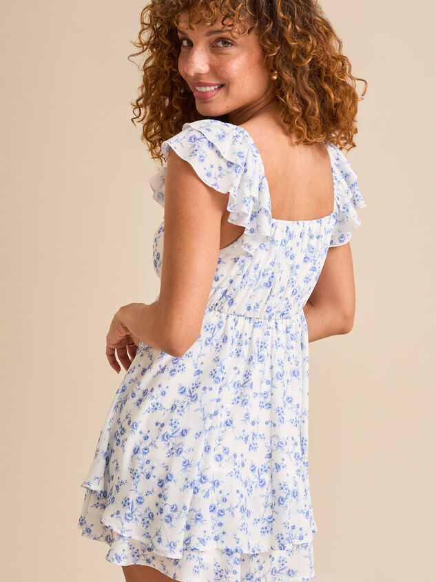 Taylen Flutter Sleeve Romper Detail 4 - TULLABEE