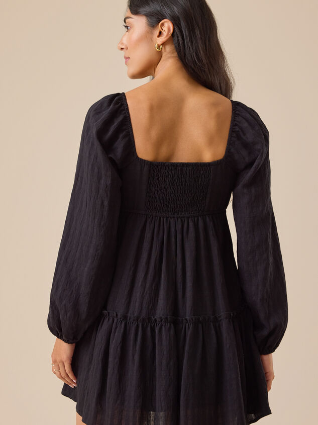 Jasmine Mini Dress Detail 4 - TULLABEE
