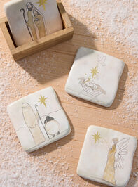 Nativity Coaster Set - TULLABEE