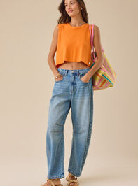 Maisie Bow Back Vest Detail 3 - TULLABEE