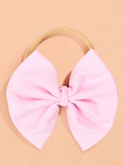 Rose Big Bow Headband - TULLABEE