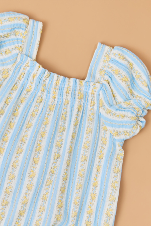 Winnie Mae Stripe Dress & Bloomer Set - Altar'd State - 