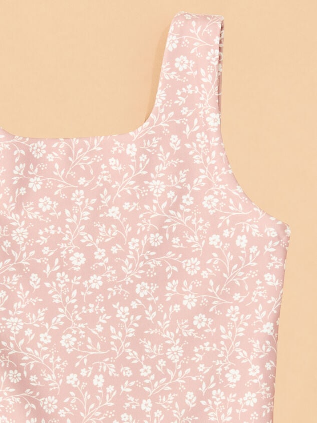 Mae Floral Unitard Detail 2 - TULLABEE