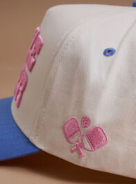 Pickle Baller Trucker Hat Detail 2 - TULLABEE